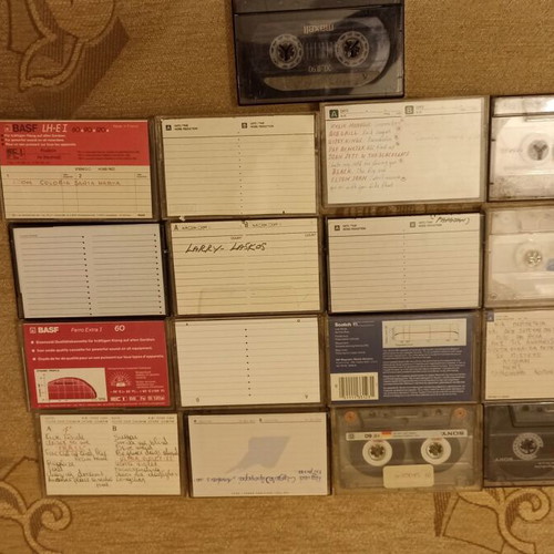 Audio tape cassettes used, pack of 17, Philips, Sony, TDK, Maxell