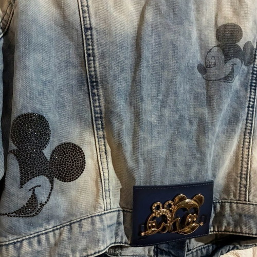 Galliano denim jacket like new, blue, size XL