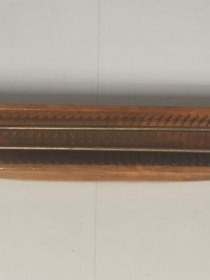 Wooden weaving shuttle used, circa 1930, vintage