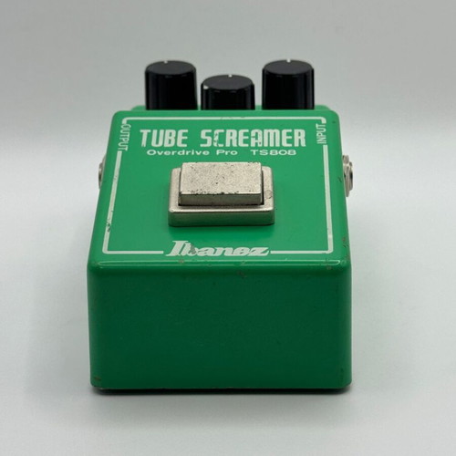 Ibanez TS808 Tube Screamer overdrive pedal used