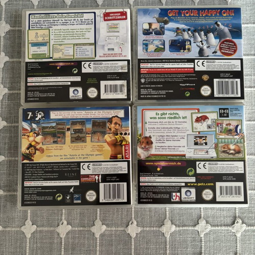 Nintendo DS 4 games bundle with manuals