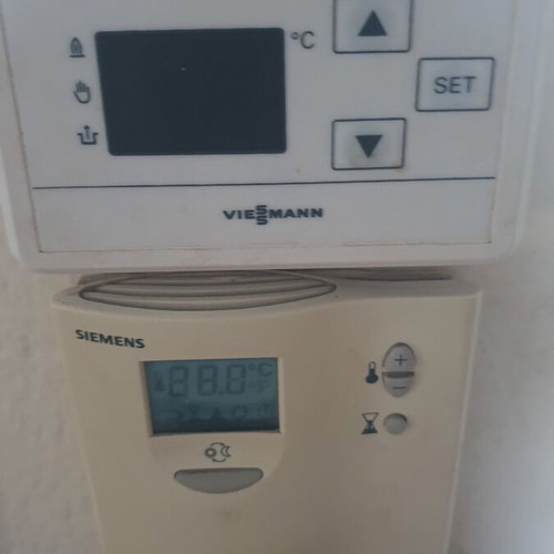 Viesman Wood Boiler with 1000L Buffer used