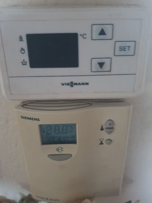 Viesman Wood Boiler with 1000L Buffer used