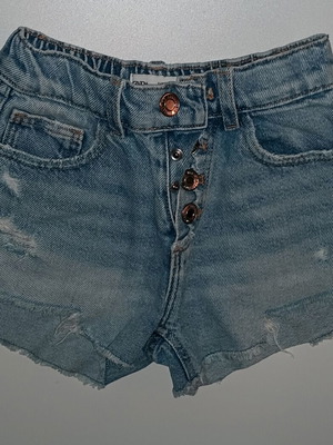 Παιδικό τζιν σορτσ Zara Kids 7 ετών σαν καινούργιο, μπλε