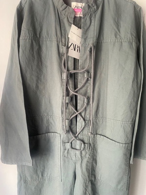 Zara jumpsuit new, khaki, size L