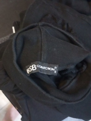 BSB sleeveless turtleneck top small used, black