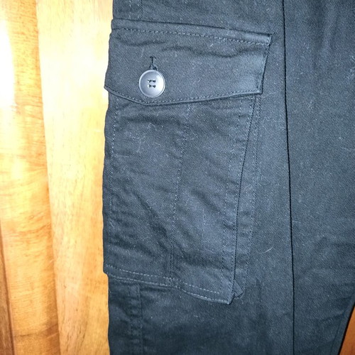 Bershka women's winter pants like new, size M, black