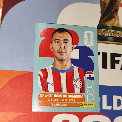 Alejandro Romero Gamarra World Cup 2026 Panini sticker PAR16