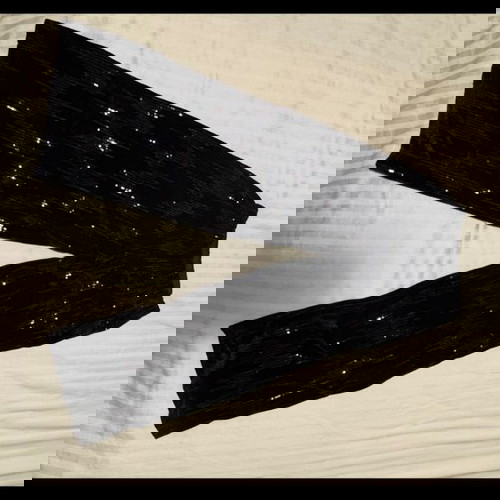 Velvet pants with sequins Zara like new, black, 134 cm