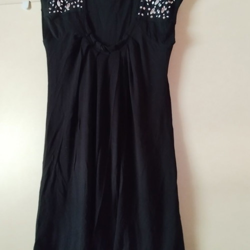 Swarovski party dress like new, black, Posare, size M