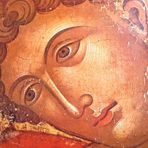 Saint George poster used, Hellenic Tourism Organization 1981