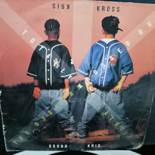 Kriss Kross Totally Krossed Out vinyl used, cover wear