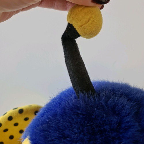 Stuffed bee used, children's toy by Pantazopoulos