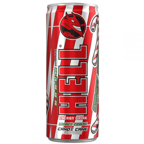 Hell Candy Cane 250ml Energy Drink Limited Edition new