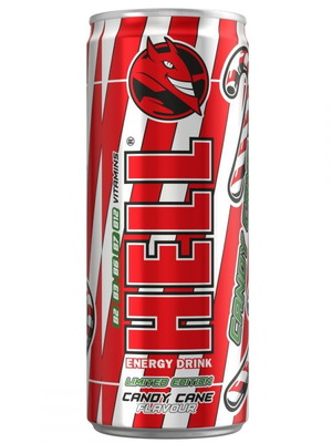 Hell Candy Cane 250ml Energy Drink Limited Edition new