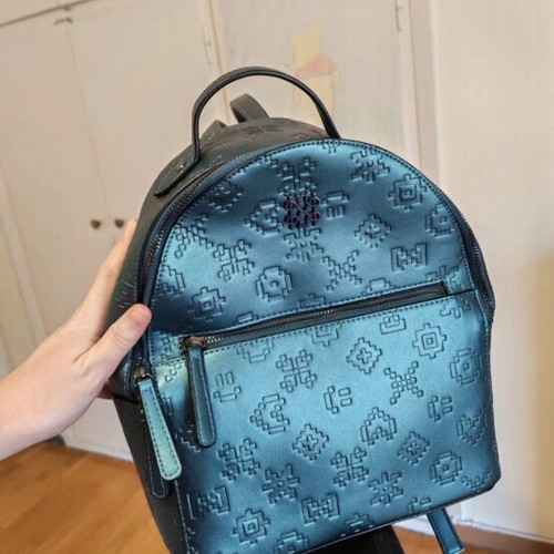 KEM backpack bag with high-quality leatherette