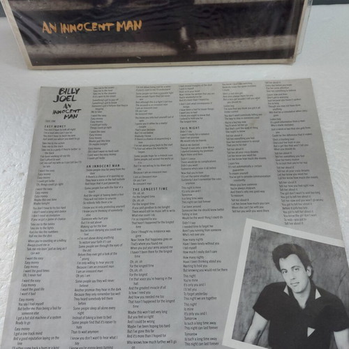 An Innocent Man Billy Joel vinyl used in good condition