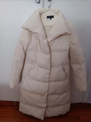 Zara puffer jacket, beige, size M