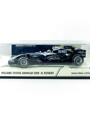 Williams Toyota Show Car 2008 Rosberg 1:43 Minichamps New