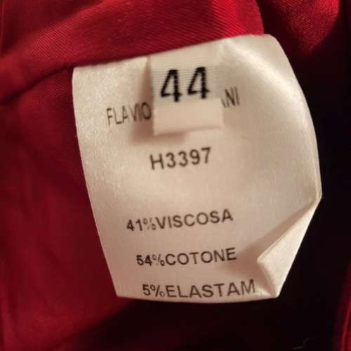 Strapless Top Flavio Castellani No 44 New, Cherry Color