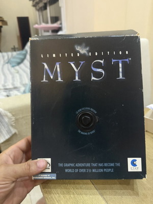 Myst PC Big Box used with extra River game