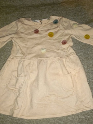 Zara knitwear dress like new, size 18-24 months 92cm