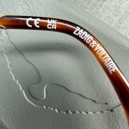 Zadig and Voltaire tortoise sunglasses like new, brown