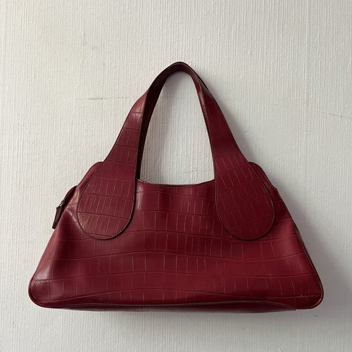 Kem vintage shoulder bag used, red