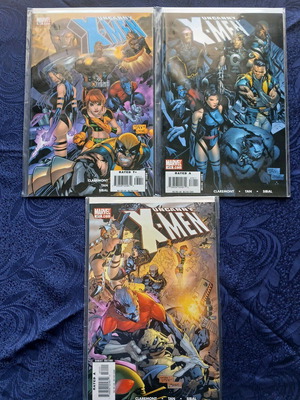Uncanny X-Men pack of 3 issues like new, complete storyline
