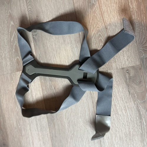 Adjustable Posture Corrector Support Brace like new, grey and turquoise