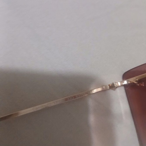 Tom Ford sunglasses like new, gold frame, pink orange lenses