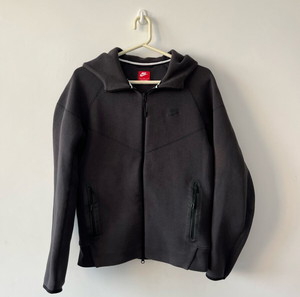 Nike Tech Fleece - (μέγεθος S) αθλητική μπλούζα χρώμα γραφίτης