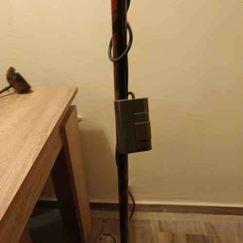 Ceiling and floor lamps used