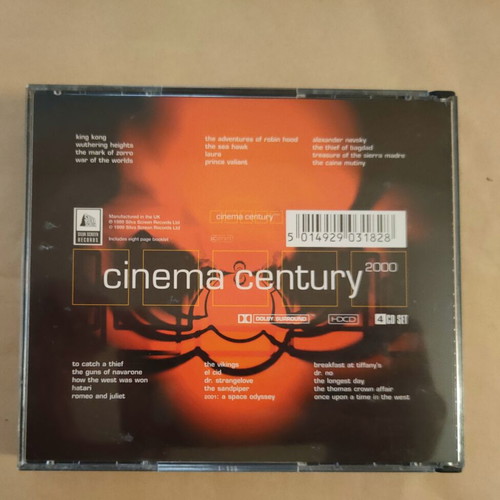Cinema Century 2000 4 CD set used