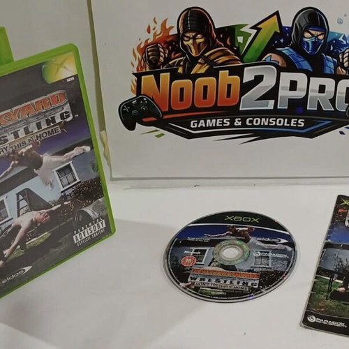 Backyard Wrestling: Don’t Try This at Home Xbox Original game used