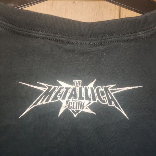 Metallica Club T-shirt 2010, XL size