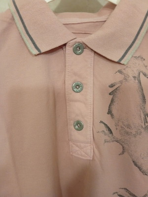 Vintage Polo T-Shirt Z Brand size M like new, pink