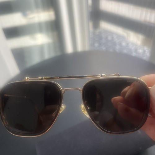 Chopard sunglasses like new, gold color with excellent lenses