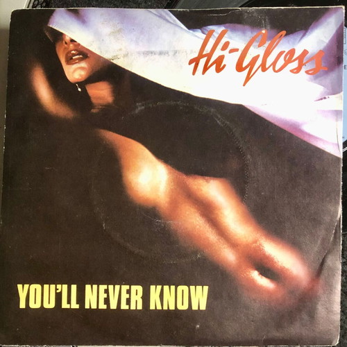 Hi-Gloss You'll Never Know Vinyl Single 7" 45 RPM pop, like new