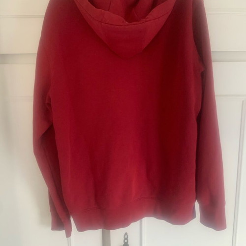 Russell Athletic burgundy hoodie jacket size L like new