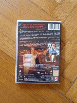 The Bone Collector DVD like new, crime thriller with subtitles