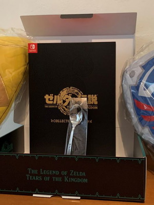 Zelda Tears of the Kingdome Nintendo Switch New Rare Collector's Edition