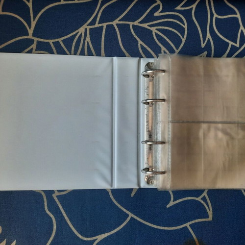 Vintage banknote and coin album, 18 pages, Sweden