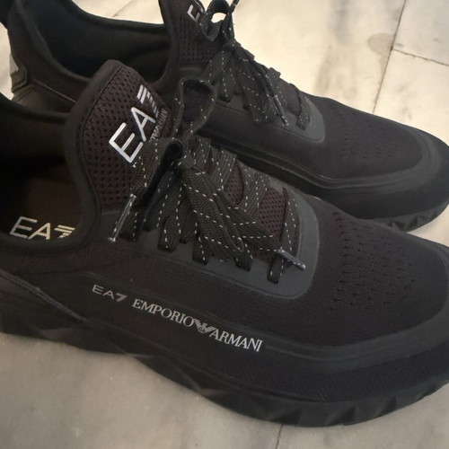 EA7 Emporio Armani Sneakers new, black, size 45