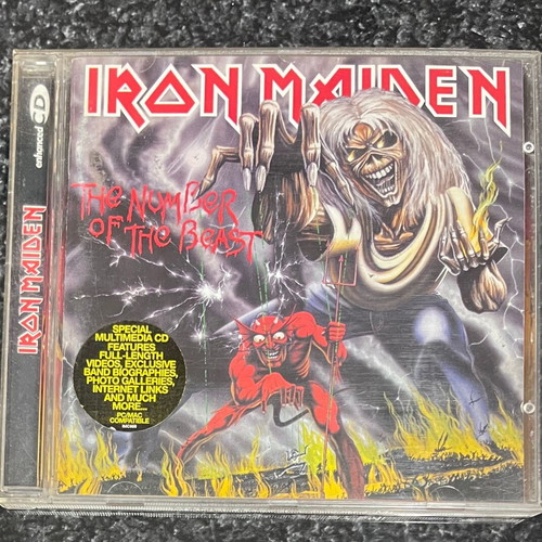 Iron Maiden CD used, Killers 10, Number of the Beast 15, Powerslave 15