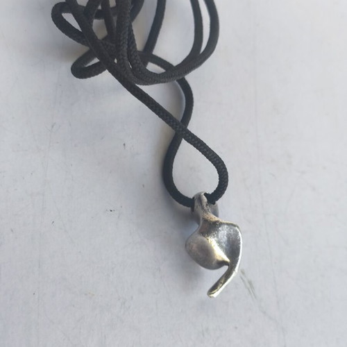 Silver handmade pendant like new
