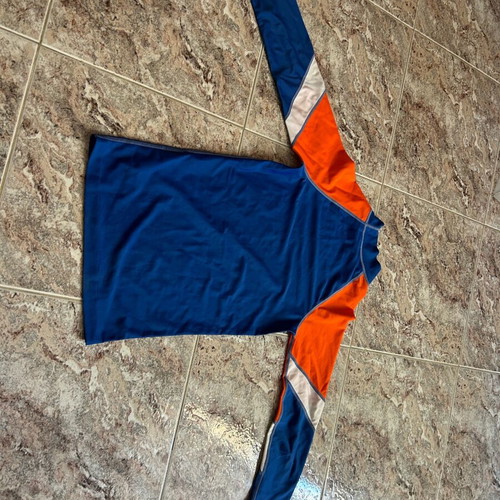 Boys' beach shirt used, size 10, blue