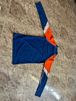 Boys' beach shirt used, size 10, blue