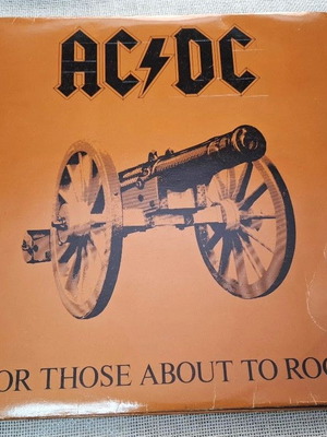AC/DC For Those About To Rock We Salute You LP