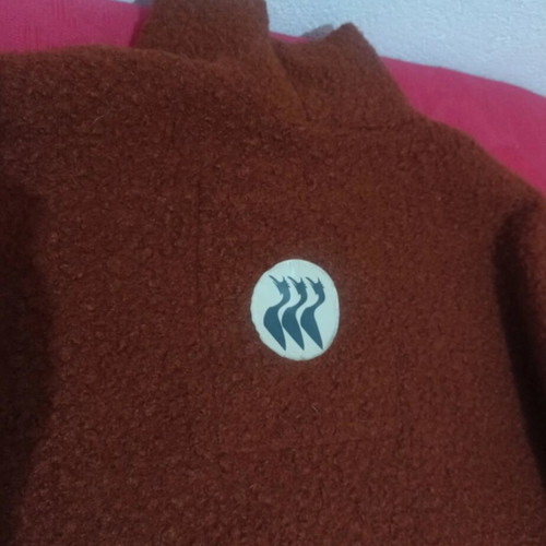 Caya fleece brown size S-M like new